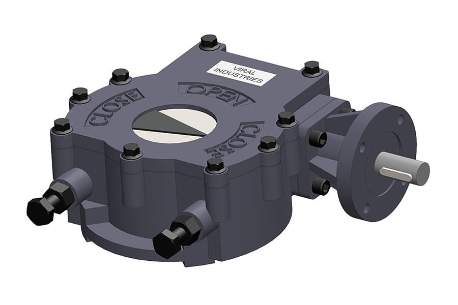 Ball Valve Gearbox (VWE Models for Actuator Operation)