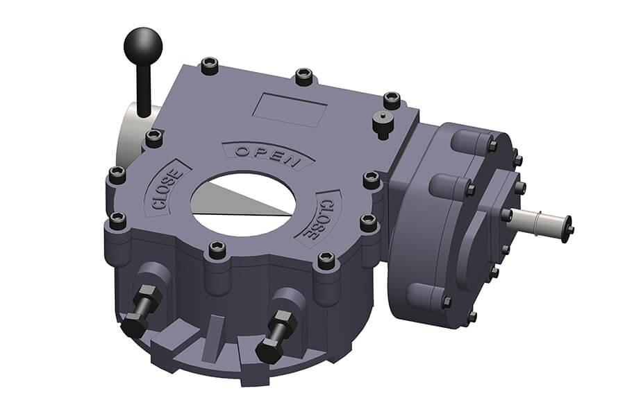 Manual Override Gearbox