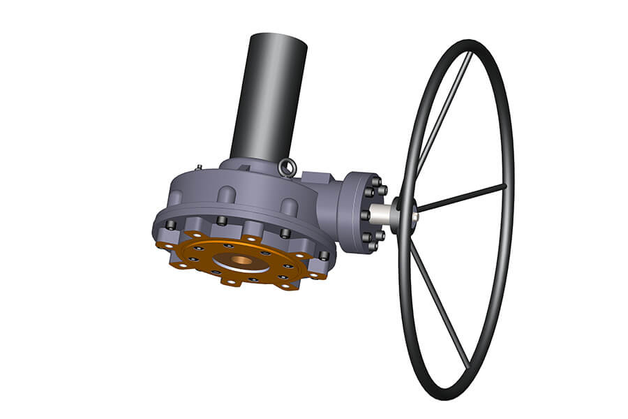 Multi-Turn Bevel Gearbox (VGB Models for Manual or Hand-Wheel Operation)