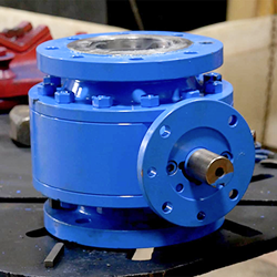 Ball valve gearbox