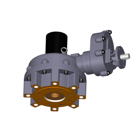 Gate Valve Gearbox with Spur Gearbox (VGBES Models for Actuator Operation)